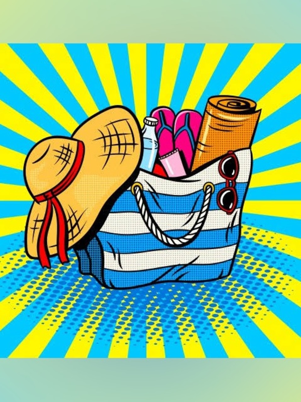 LOADED BEACH BAGS